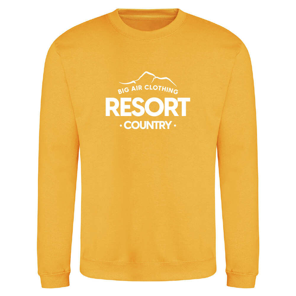 The Ski Resort Sweatshirt - Gold The Ski Resort Sweatshirt - Gold