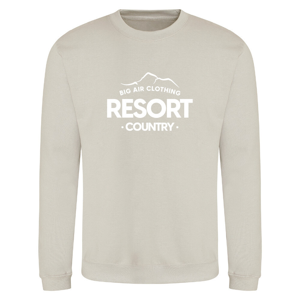 The Ski Resort Sweatshirt - Natural Stone