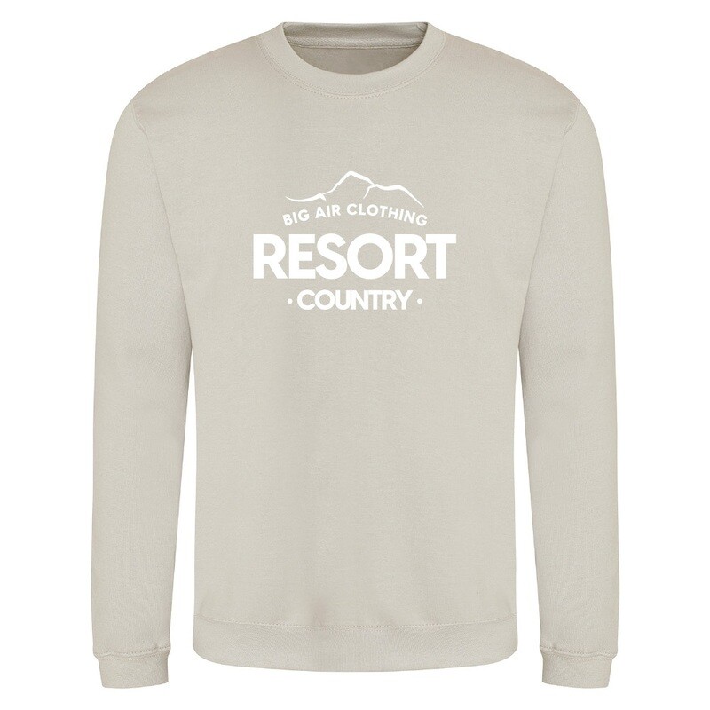 The Ski Resort Sweatshirt - Natural Stone