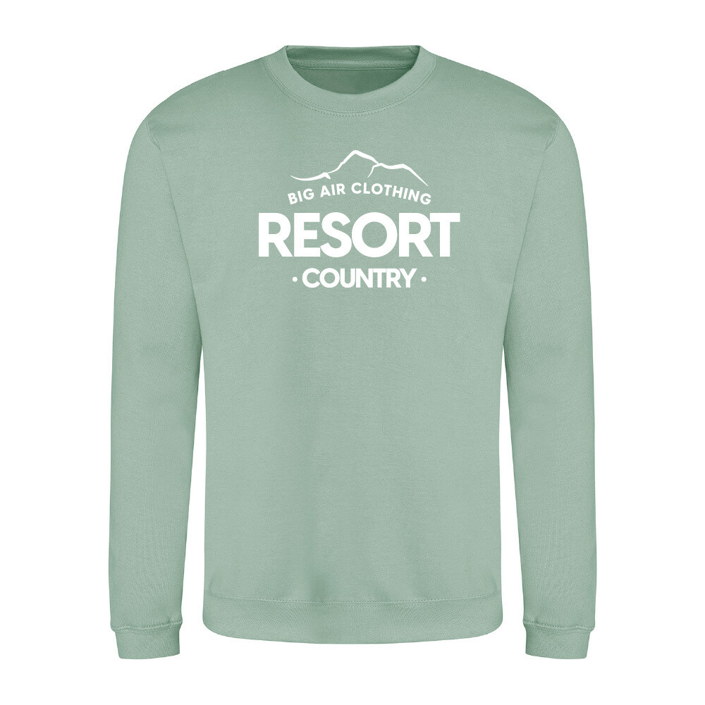 The Ski Resort Sweatshirt - Dusty Green The Ski Resort Sweatshirt - Dusty Green