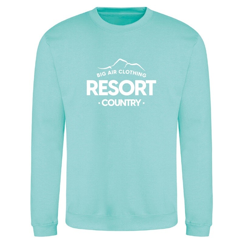 The Ski Resort Sweatshirt - Peppermint