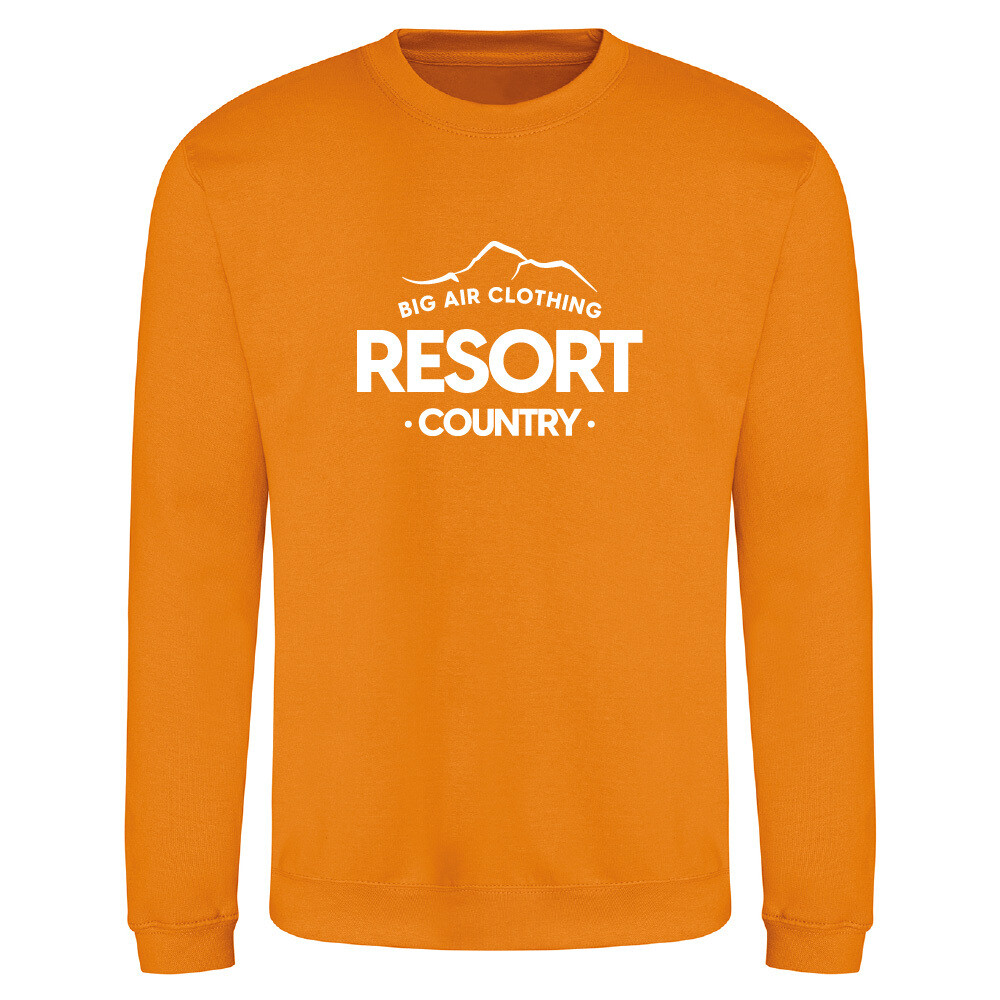 The Ski Resort Sweatshirt - Pumpkin Pie The Ski Resort Sweatshirt - Pumpkin Pie