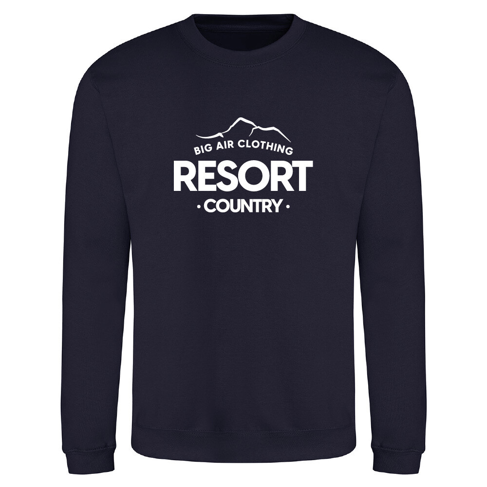 The Ski Resort Sweatshirt - New French Navy