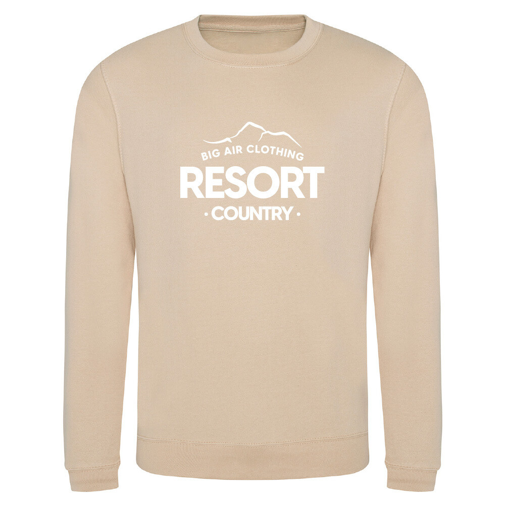 The Ski Resort Sweatshirt - Nude The Ski Resort Sweatshirt - Nude