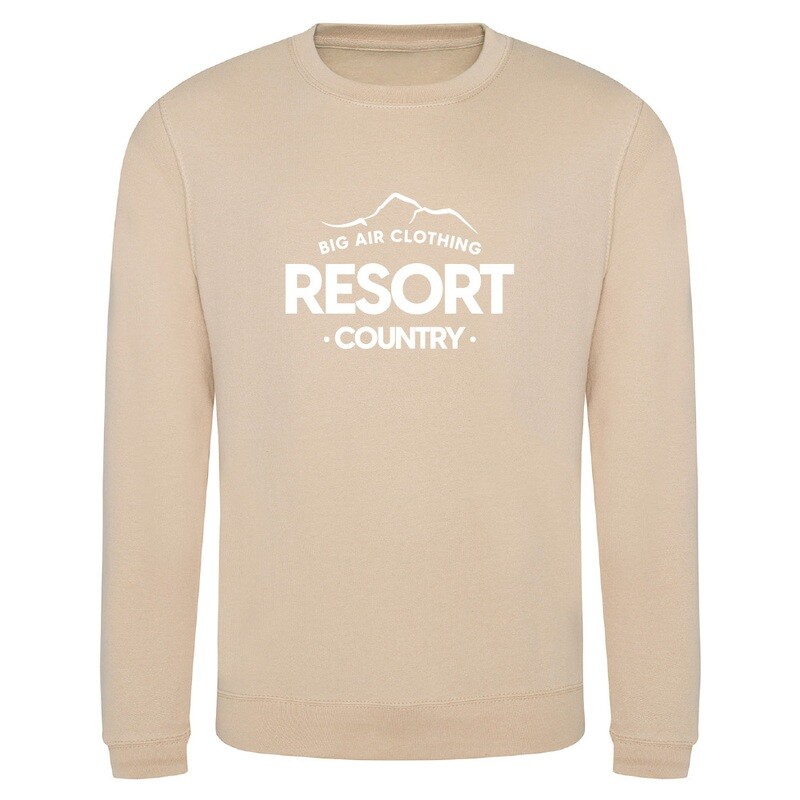 The Ski Resort Sweatshirt - Nude