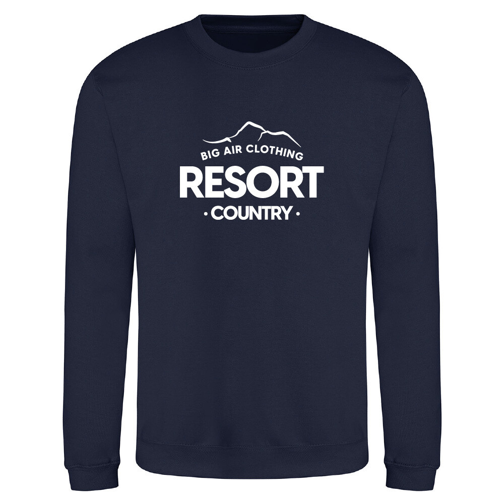 The Ski Resort Sweatshirt - Oxford Navy