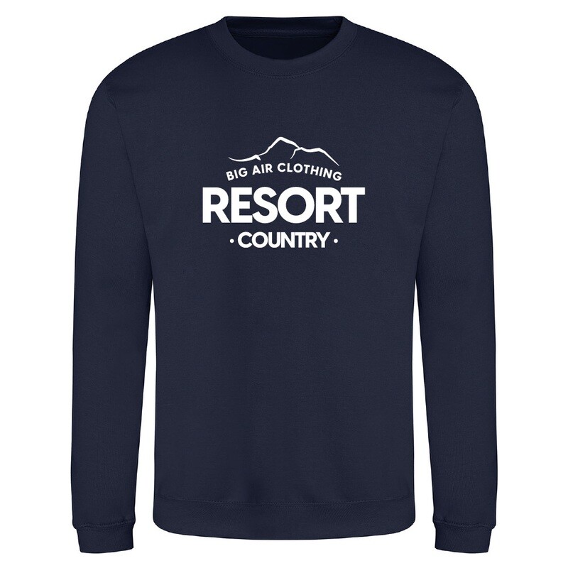 The Ski Resort Sweatshirt - Oxford Navy