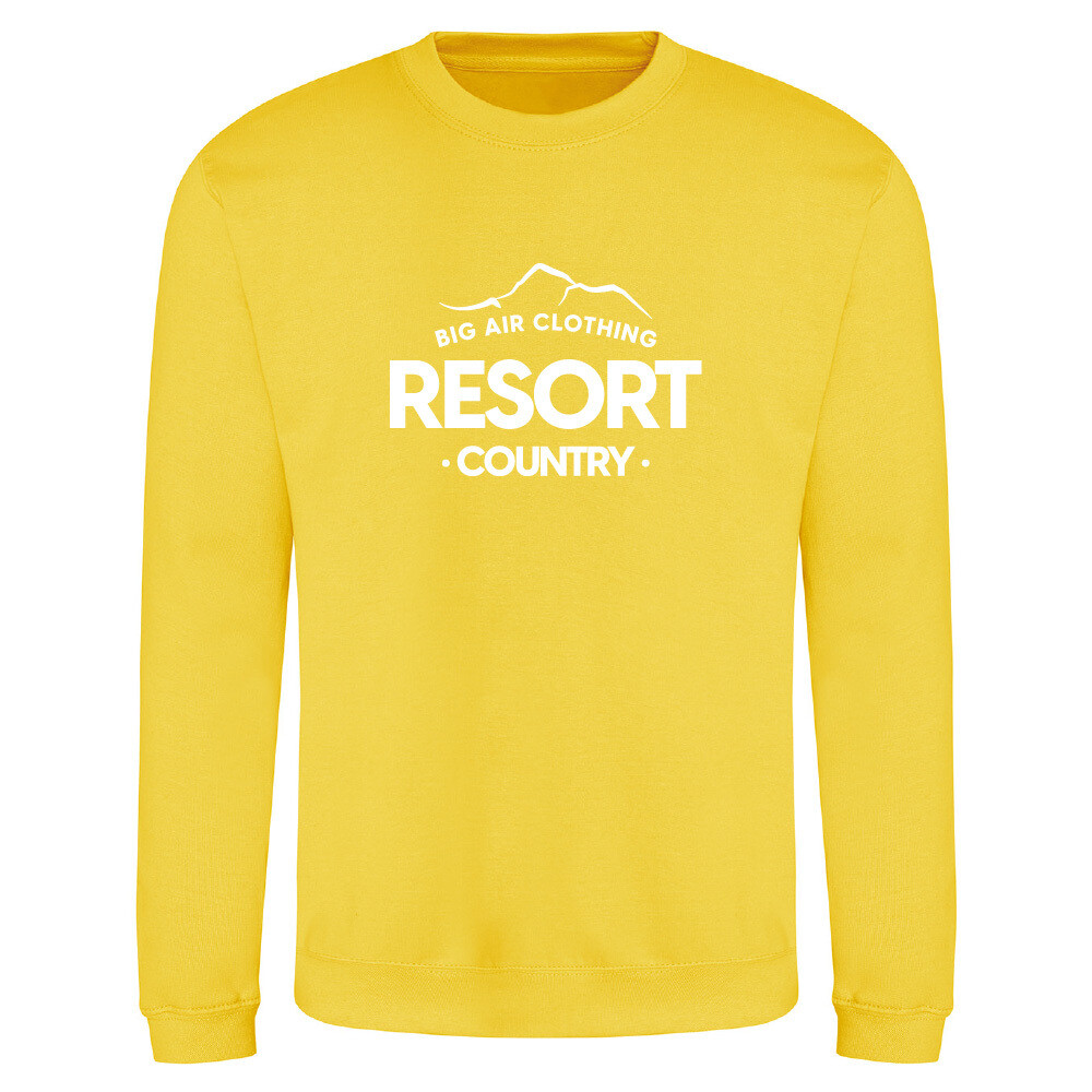 The Ski Resort Sweatshirt - Sun Yellow The Ski Resort Sweatshirt - Sun Yellow