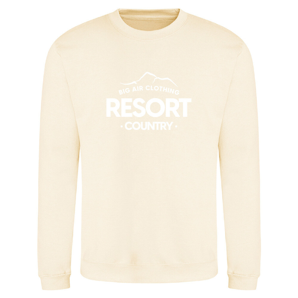 The Ski Resort Sweatshirt - Vanilla Milk Shake The Ski Resort Sweatshirt - Vanilla Milk Shake