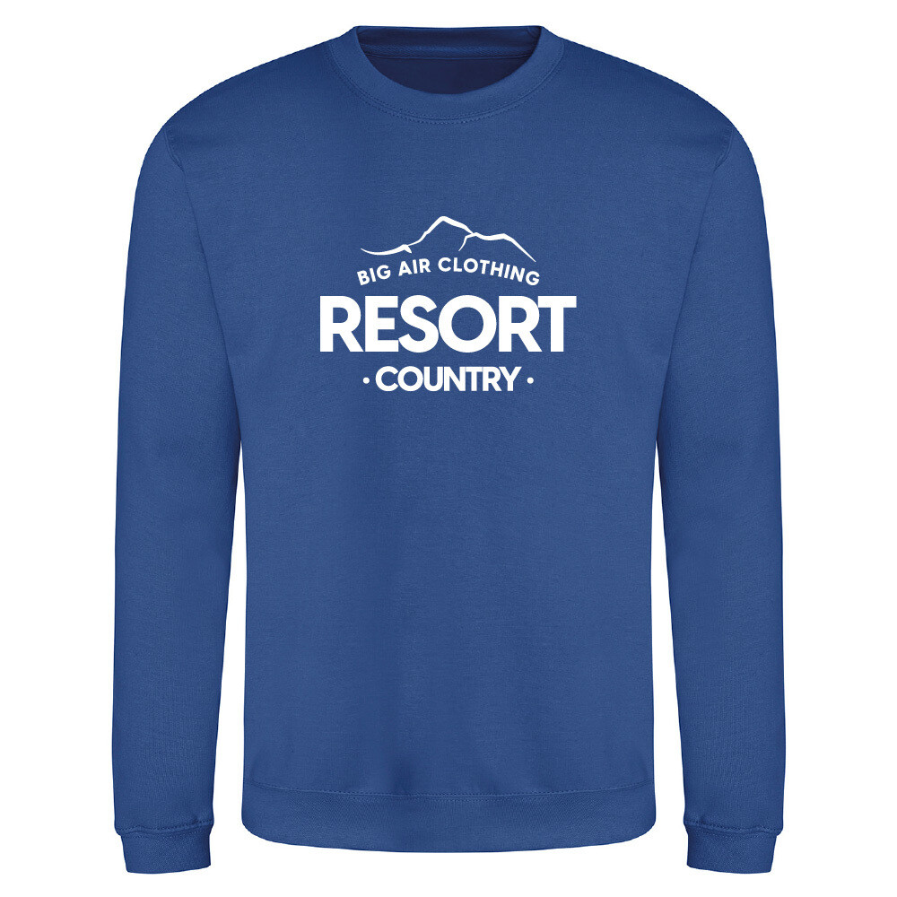 The Ski Resort Sweatshirt - Royal Blue The Ski Resort Sweatshirt - Royal Blue