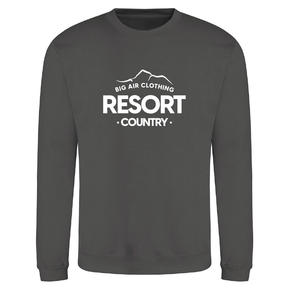 The Ski Resort Sweatshirt - Steel Grey The Ski Resort Sweatshirt - Steel Grey