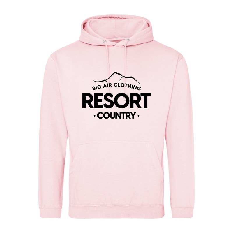 The Ski Trip Resort Hoodie - Baby Pink