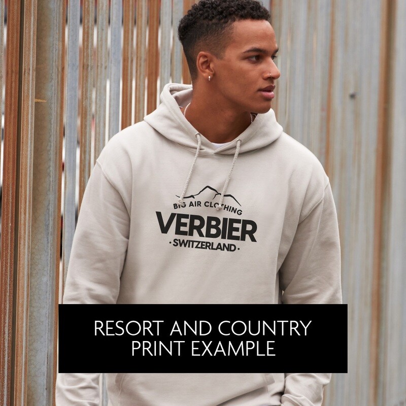 The Ski Trip Resort Hoodie - Burgundy