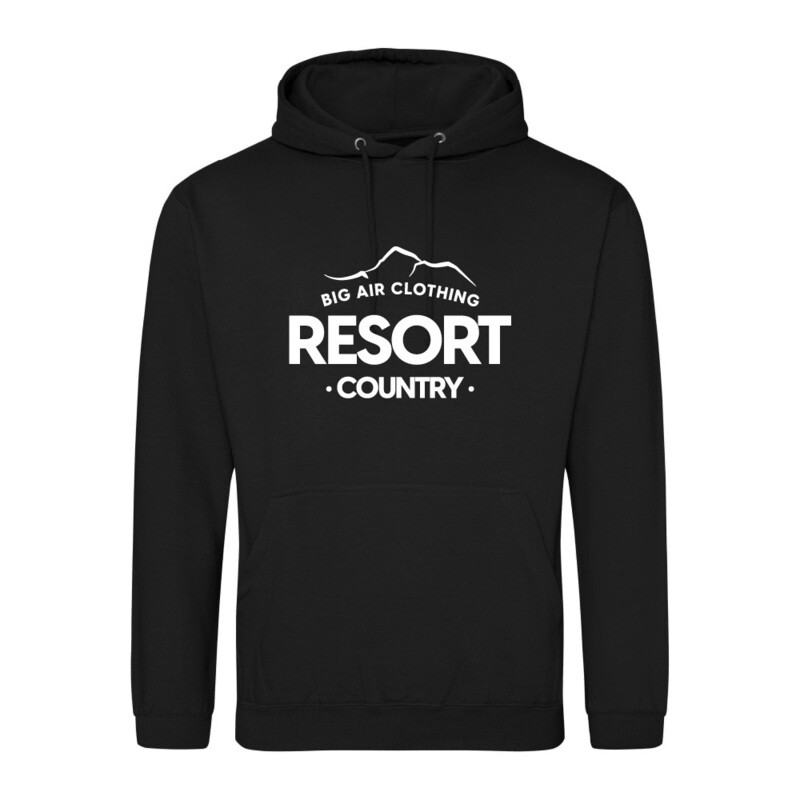The Ski Trip Resort Hoodie - Black