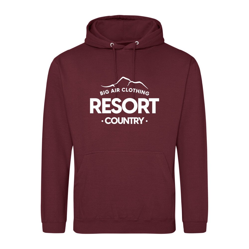 The Ski Trip Resort Hoodie - Burgundy