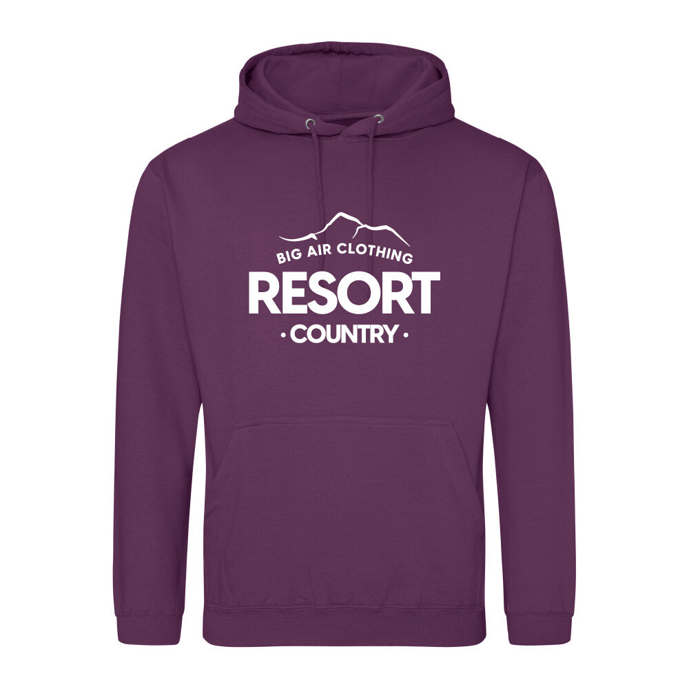 The Ski Trip Resort Hoodie - Plum