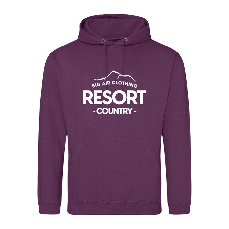 The Ski Trip Resort Hoodie - Plum