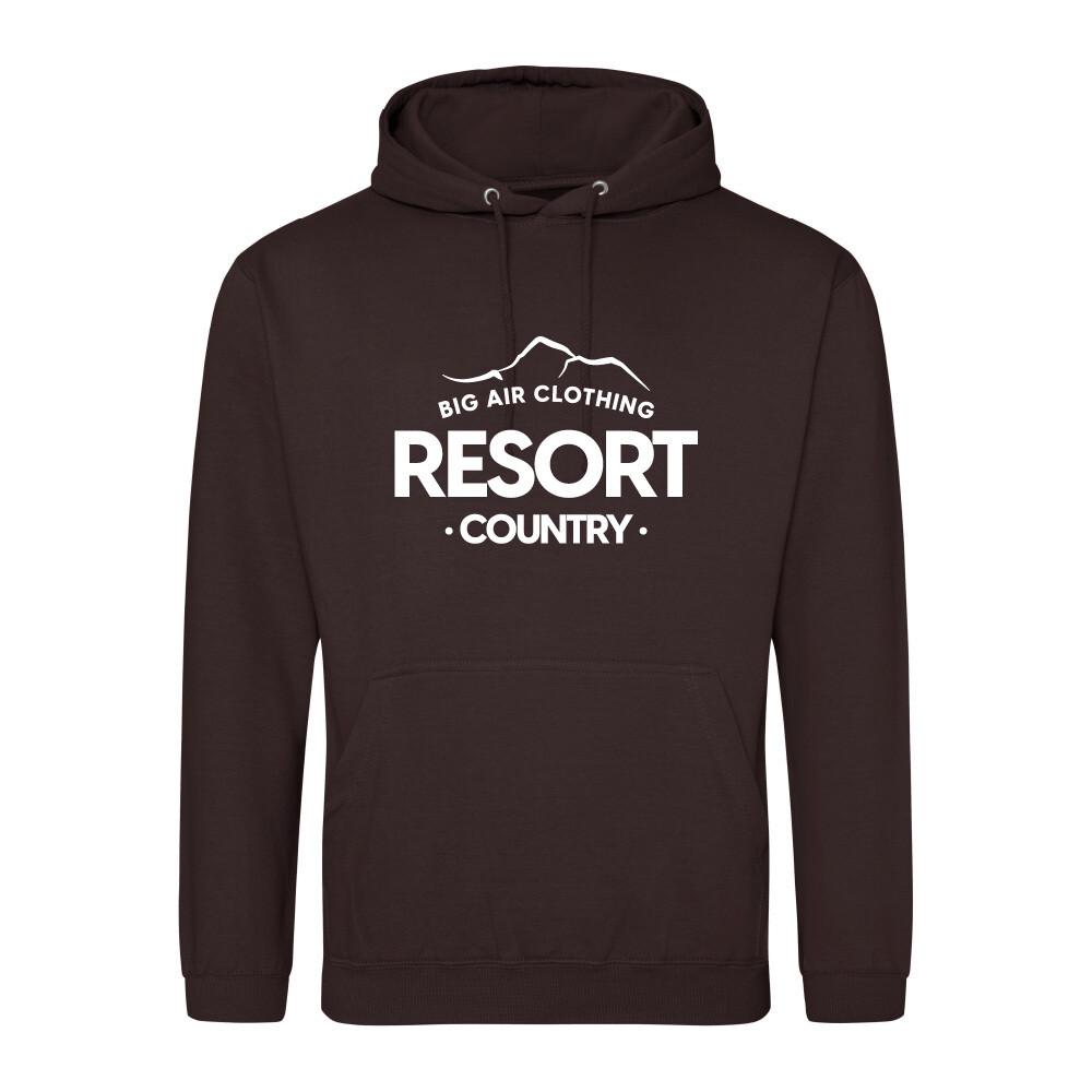The Ski Trip Resort Hoodie - Chocolate