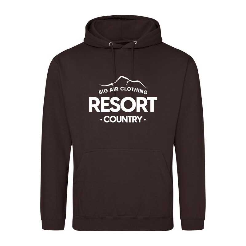 The Ski Trip Resort Hoodie - Chocolate