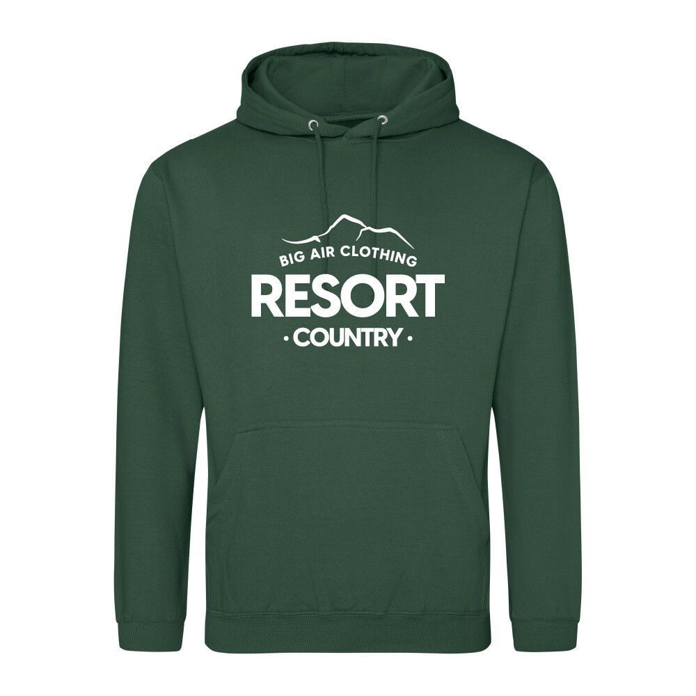 The Ski Trip Resort Hoodie - Bottle Green