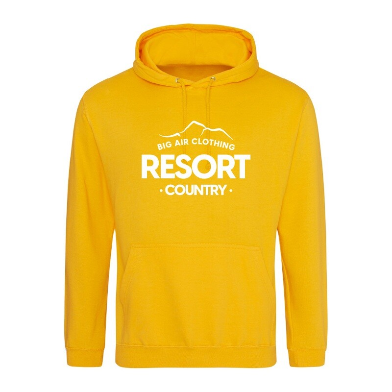 The Ski Trip Resort Hoodie - Gold