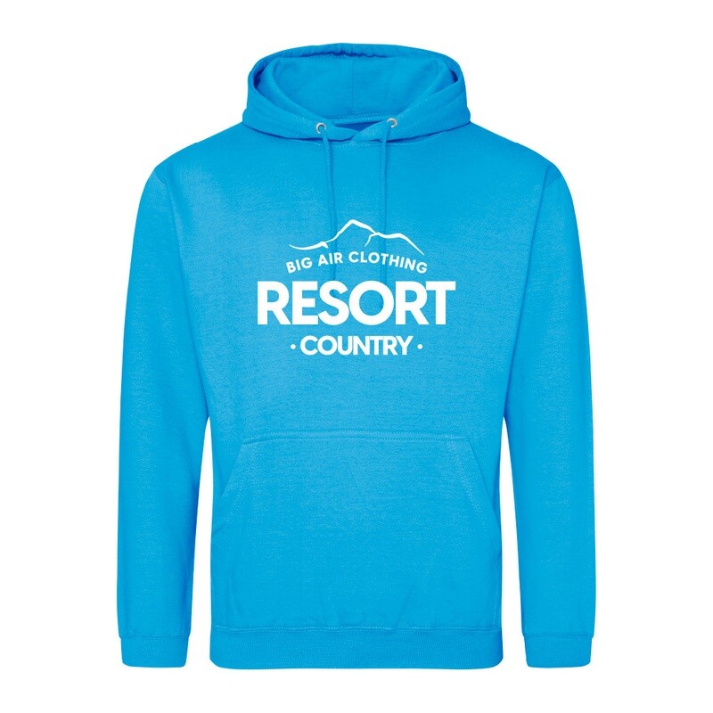The Ski Trip Resort Hoodie - Hawaiian Blue