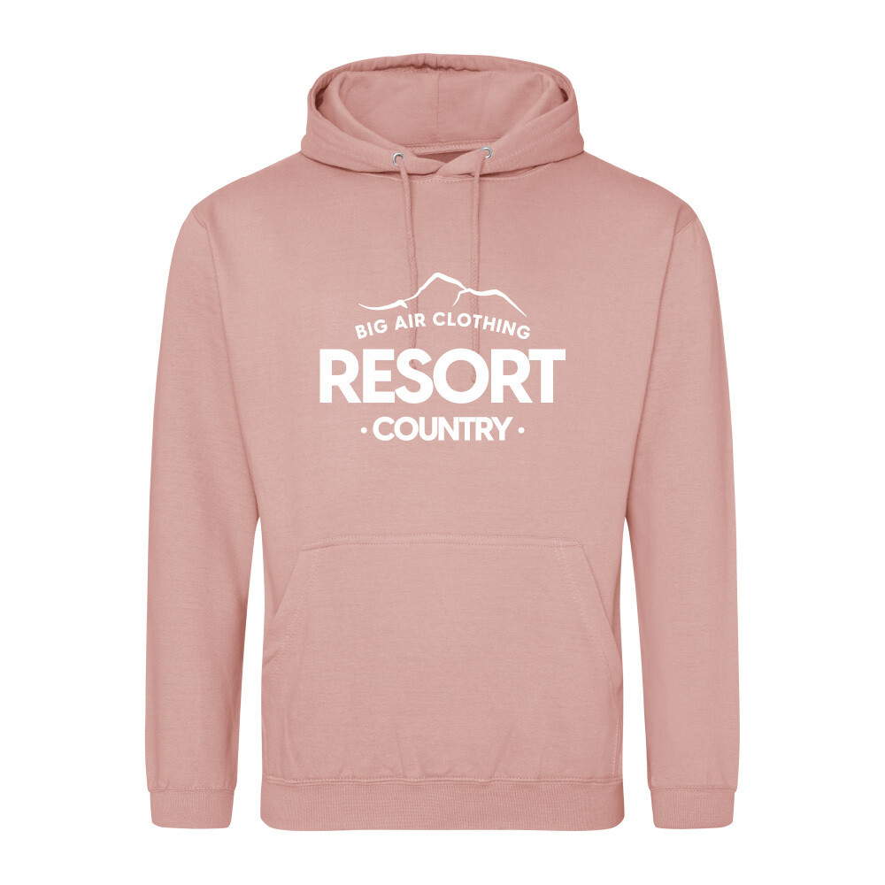 The Ski Trip Resort Hoodie - Dusty Pink