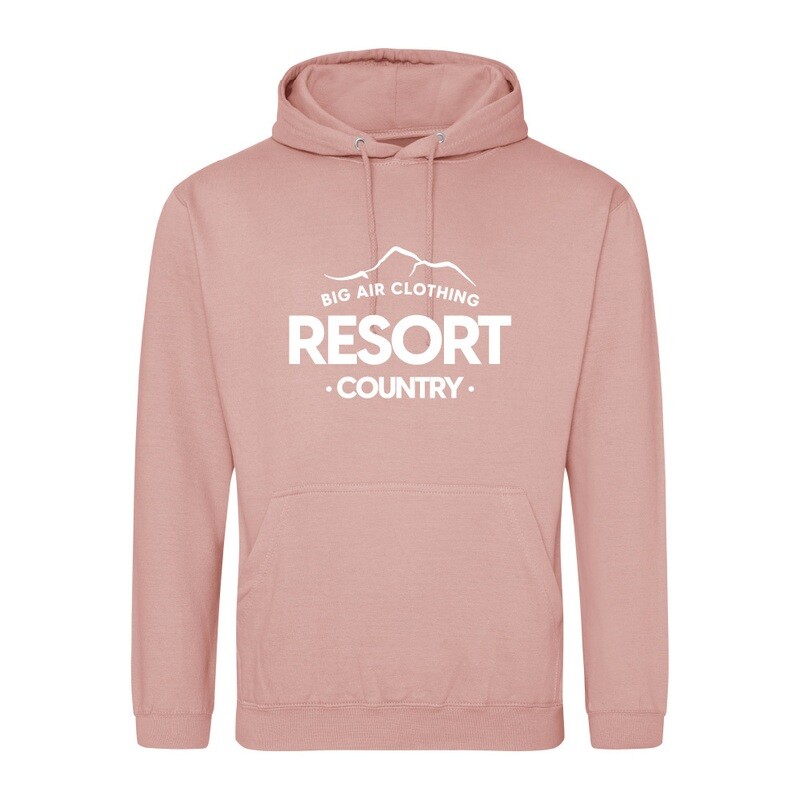 The Ski Trip Resort Hoodie - Dusty Pink