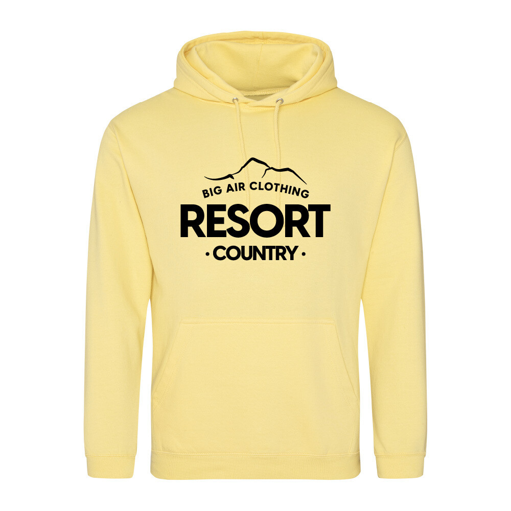 The Ski Trip Resort Hoodie - Lemon
