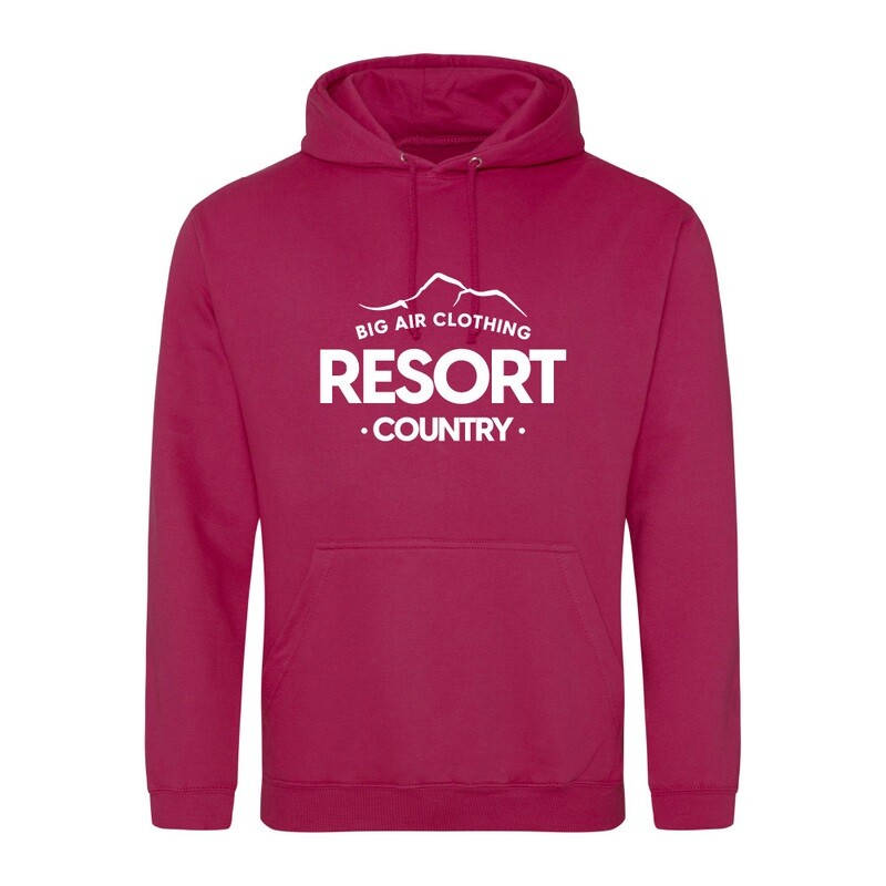 The Ski Trip Resort Hoodie - Cranberry
