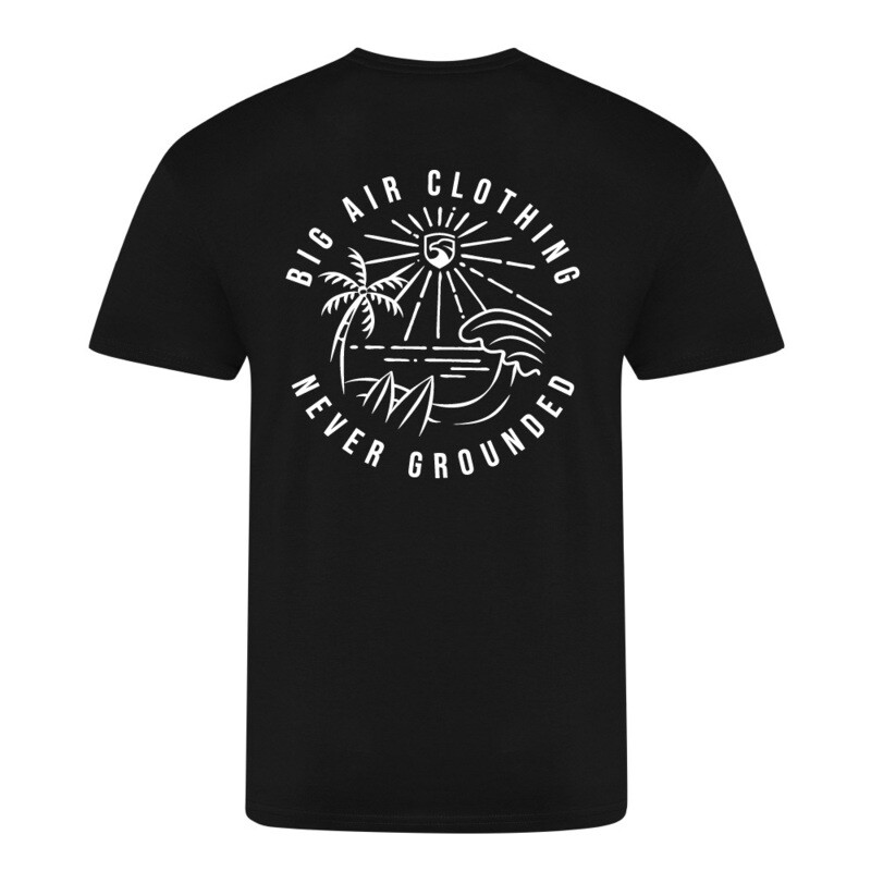 Big Air Summer Standard T-Shirt - Deep Black