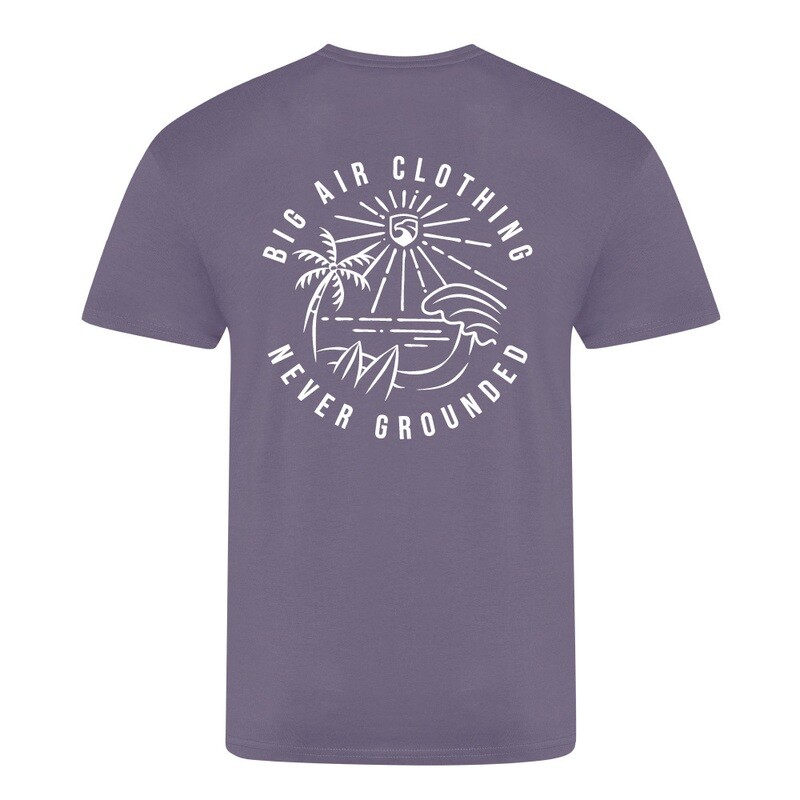 Big Air Summer Standard T-Shirt - Twilight Purple