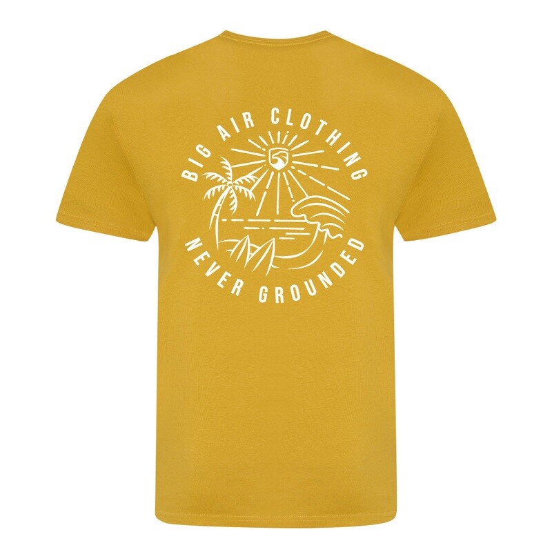 Big Air Summer Standard T-Shirt - Mustard