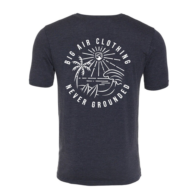 Big Air Summer Standard T-Shirt - Washed New French Navy