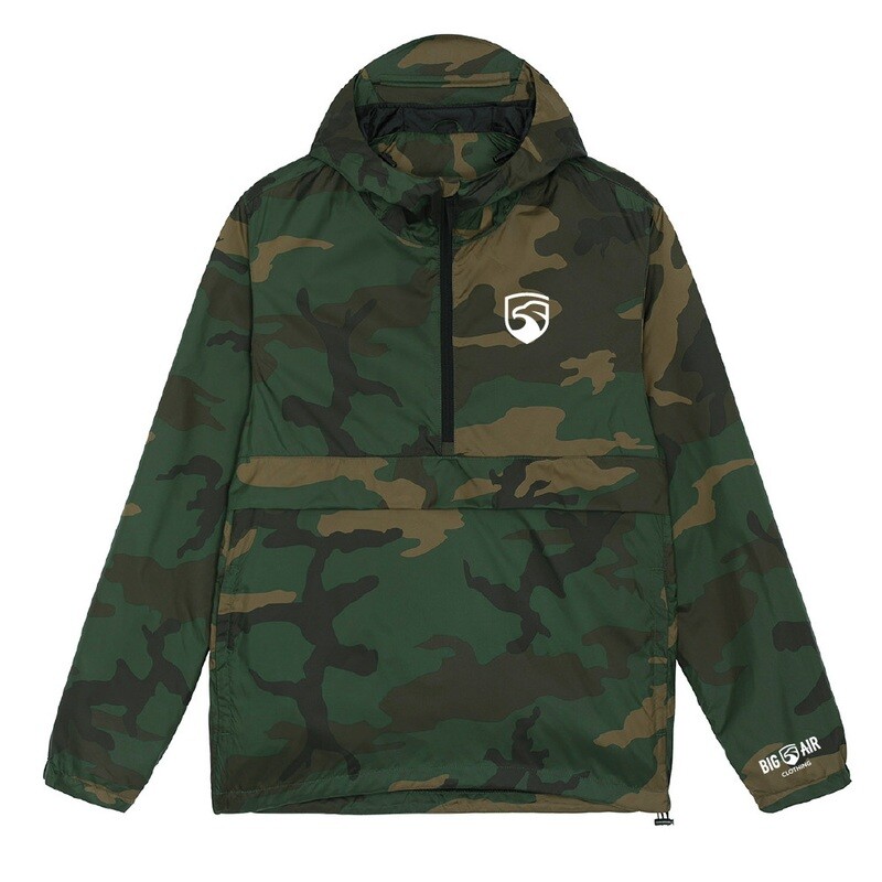 Big Air Overhead Lightweight Camo Speeder Jacket