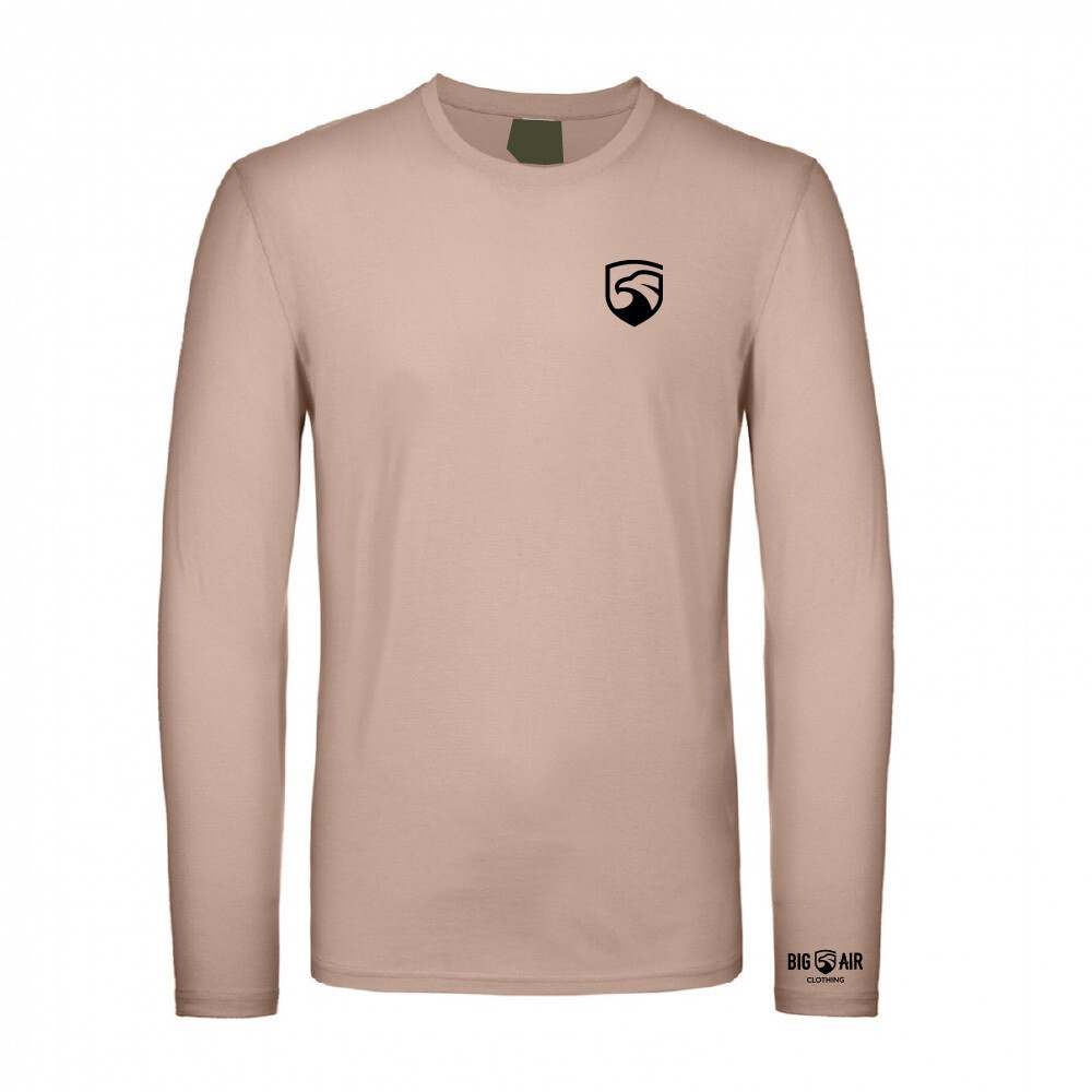 Big Air Long Sleeve T-Shirt - Colour Edition, Colour: Millennial Pink