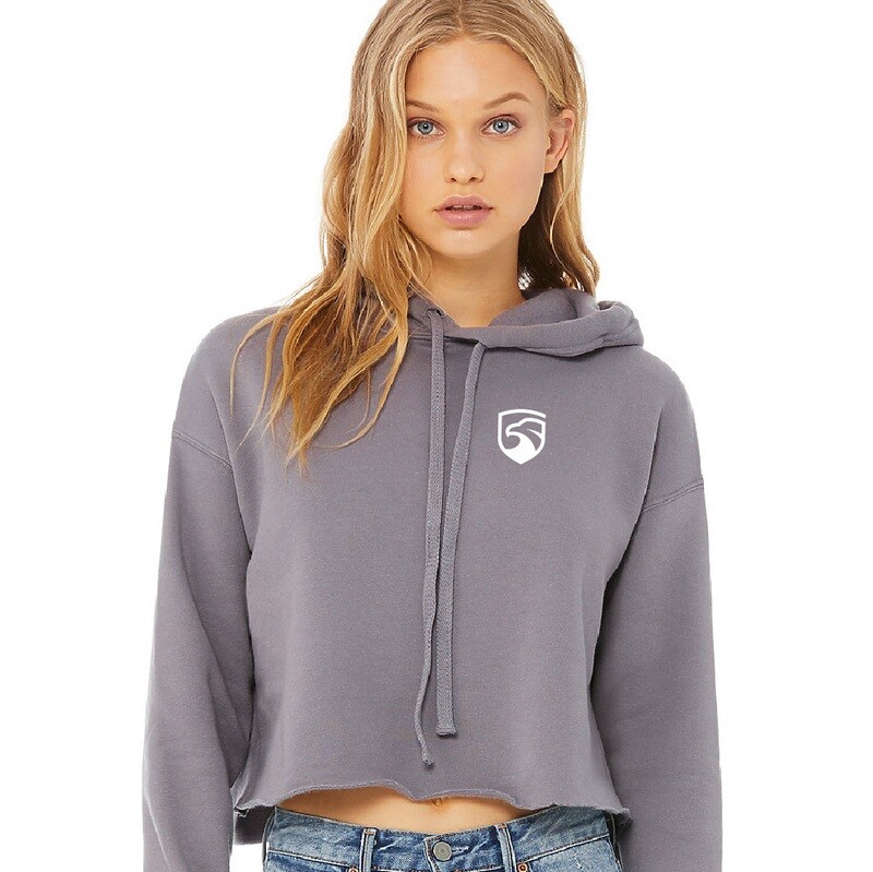 Big Air Cropped Fleece Lined Hoodie