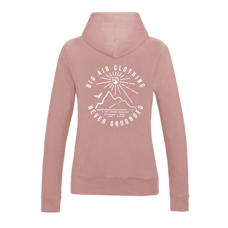 Big Air Ladies Standard Hoodie (incl Back Print)