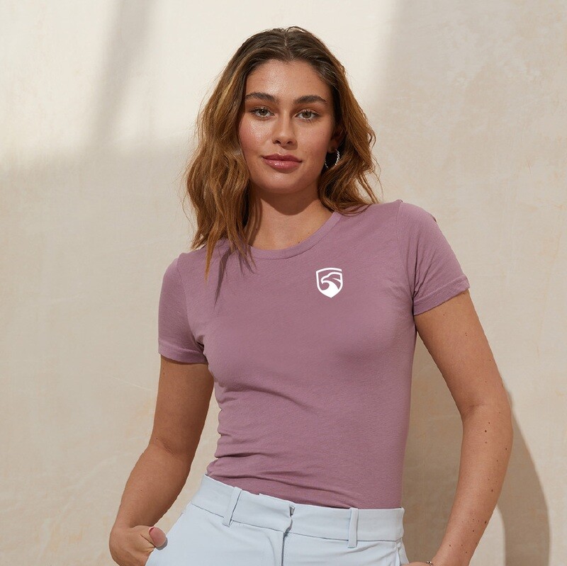Big Air Ladies Fitted Colour T-Shirt