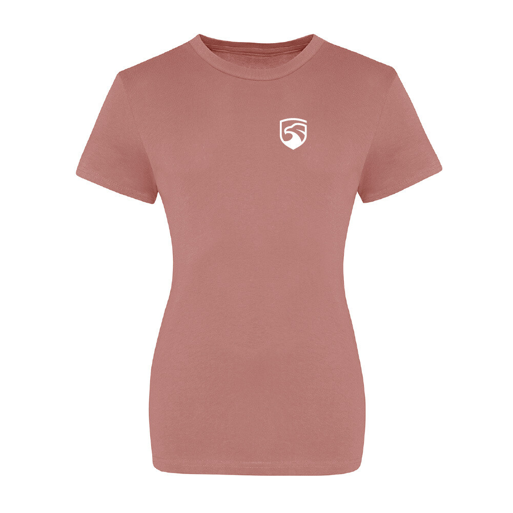 Big Air Ladies Fitted Colour T-Shirt - Icon Big Air Ladies Fitted Colour T-Shirt - Icon, Colour: Dusty Pink