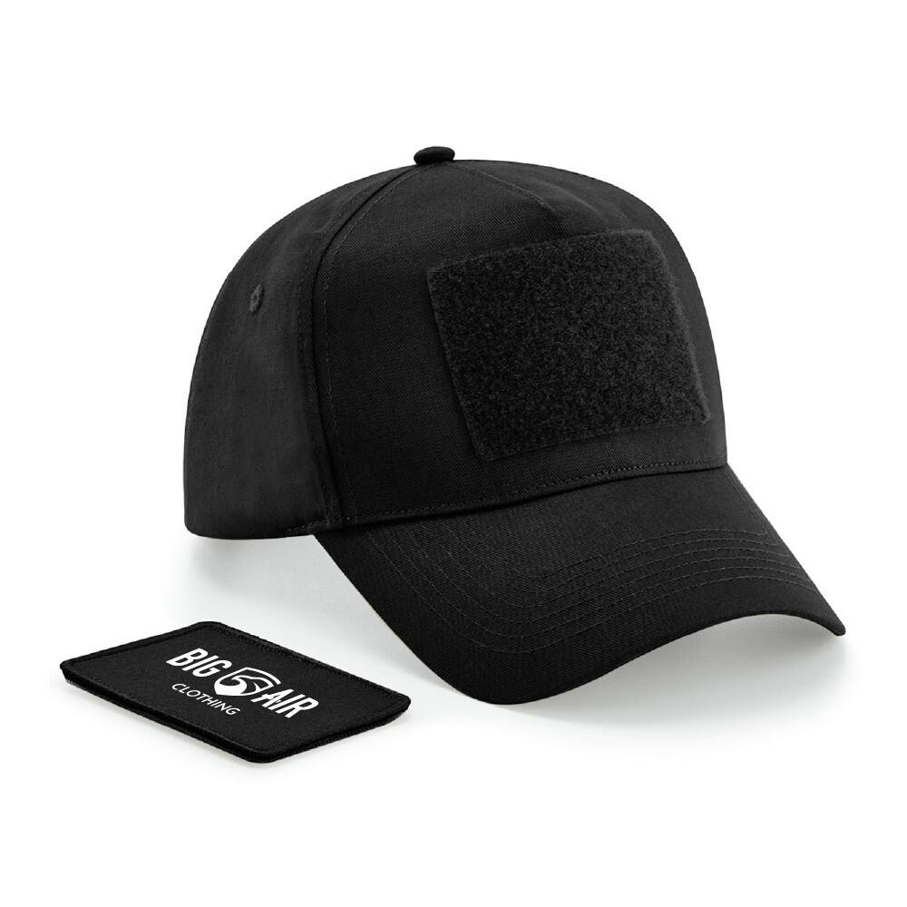 Big Air Adventure Patch Cap, Colour: Black