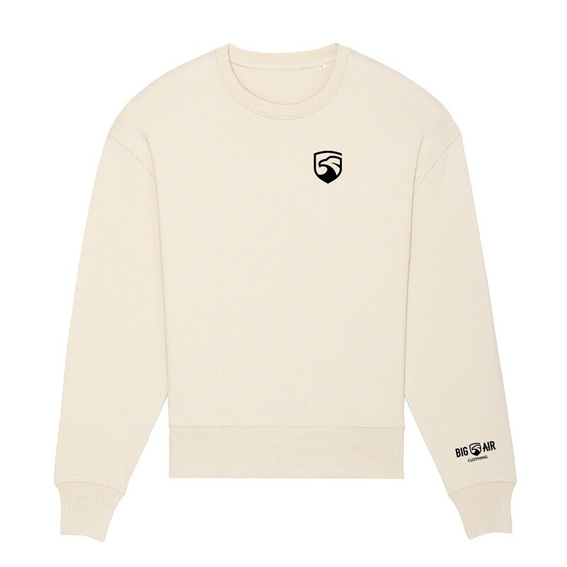 Big Air Ladies Oversized Crew Neck Sweatshirt
