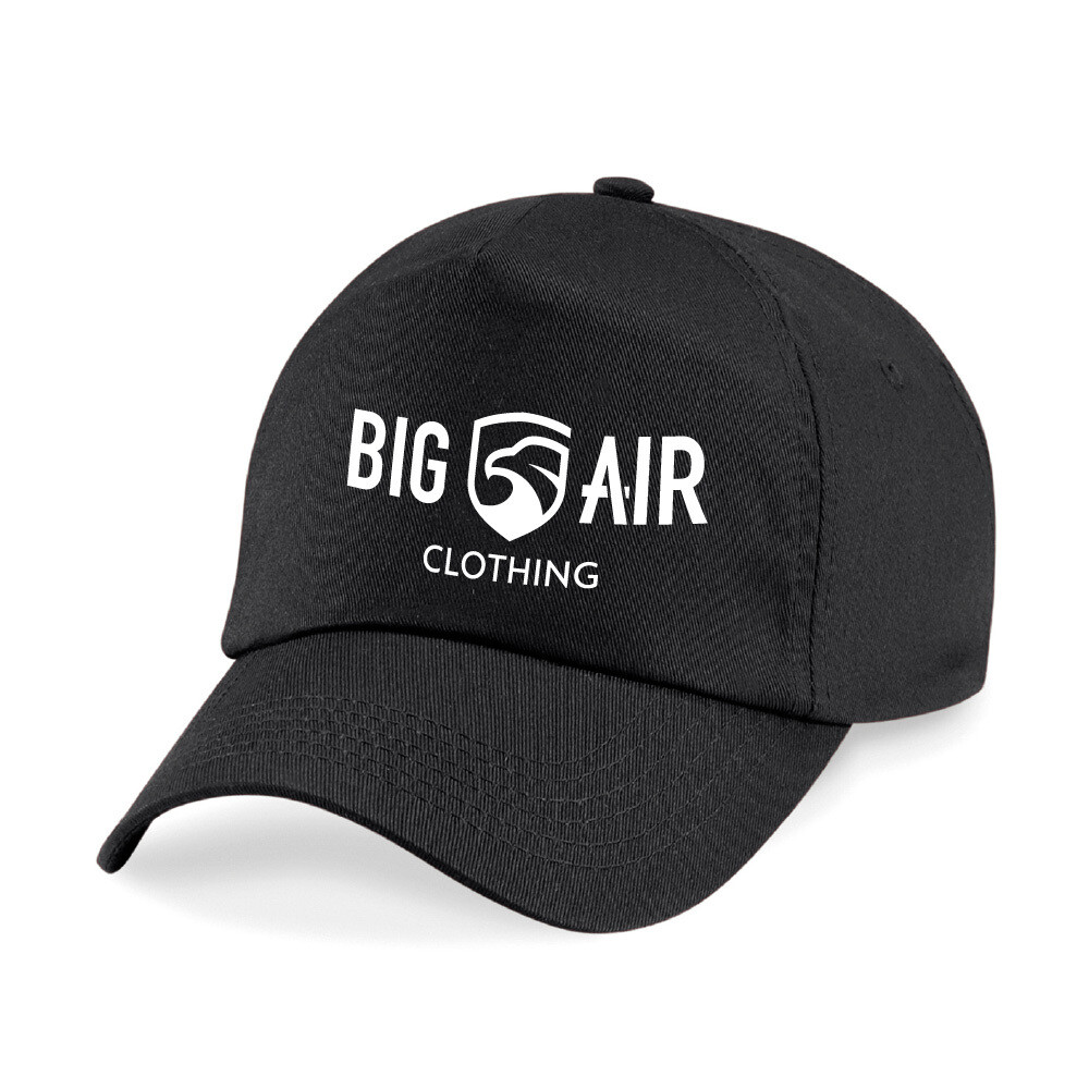 Big Air Junior 5 Panel Cap, Colour: Black
