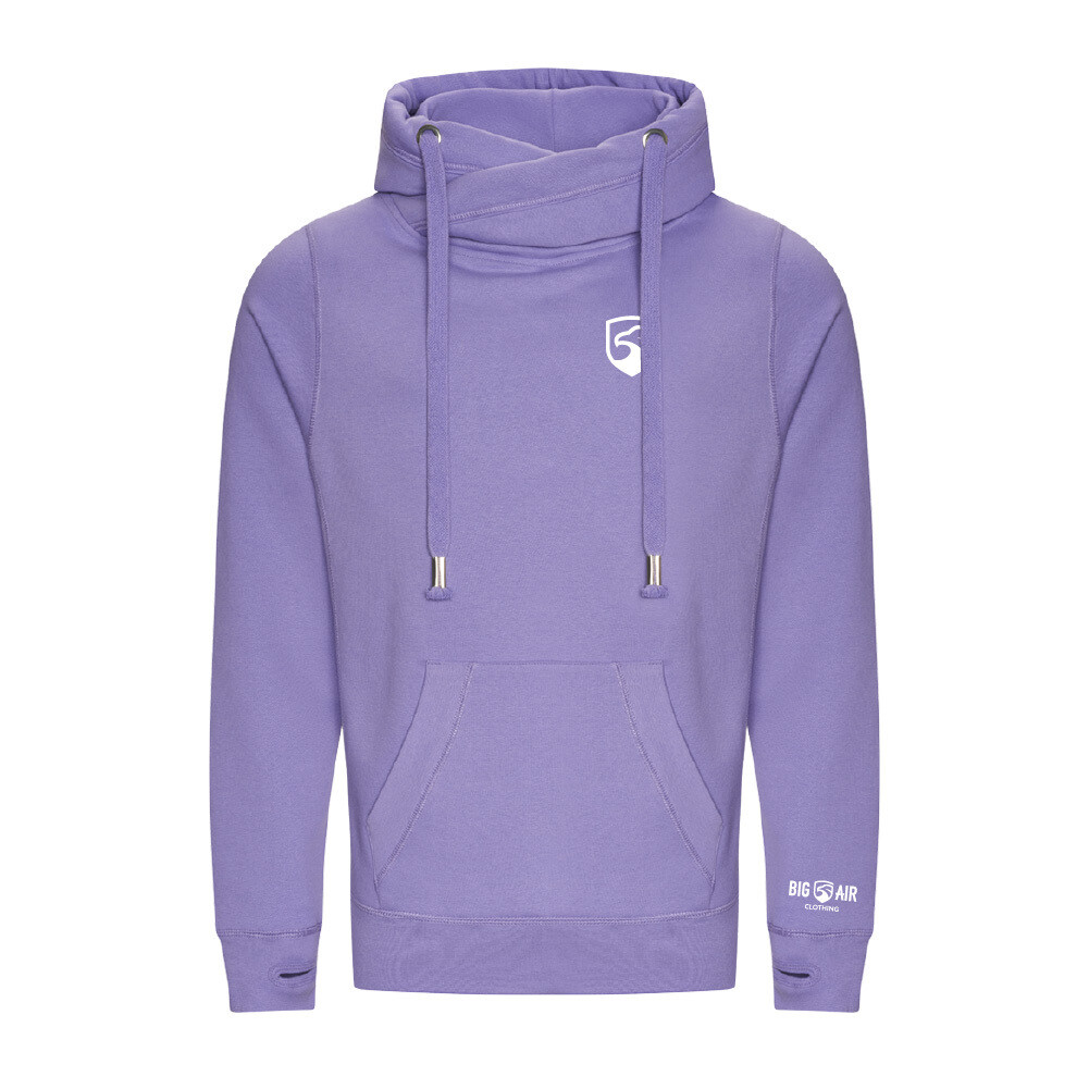 Big Air Chunky Cross Neck Hoodie Big Air Chunky Cross Neck Hoodie