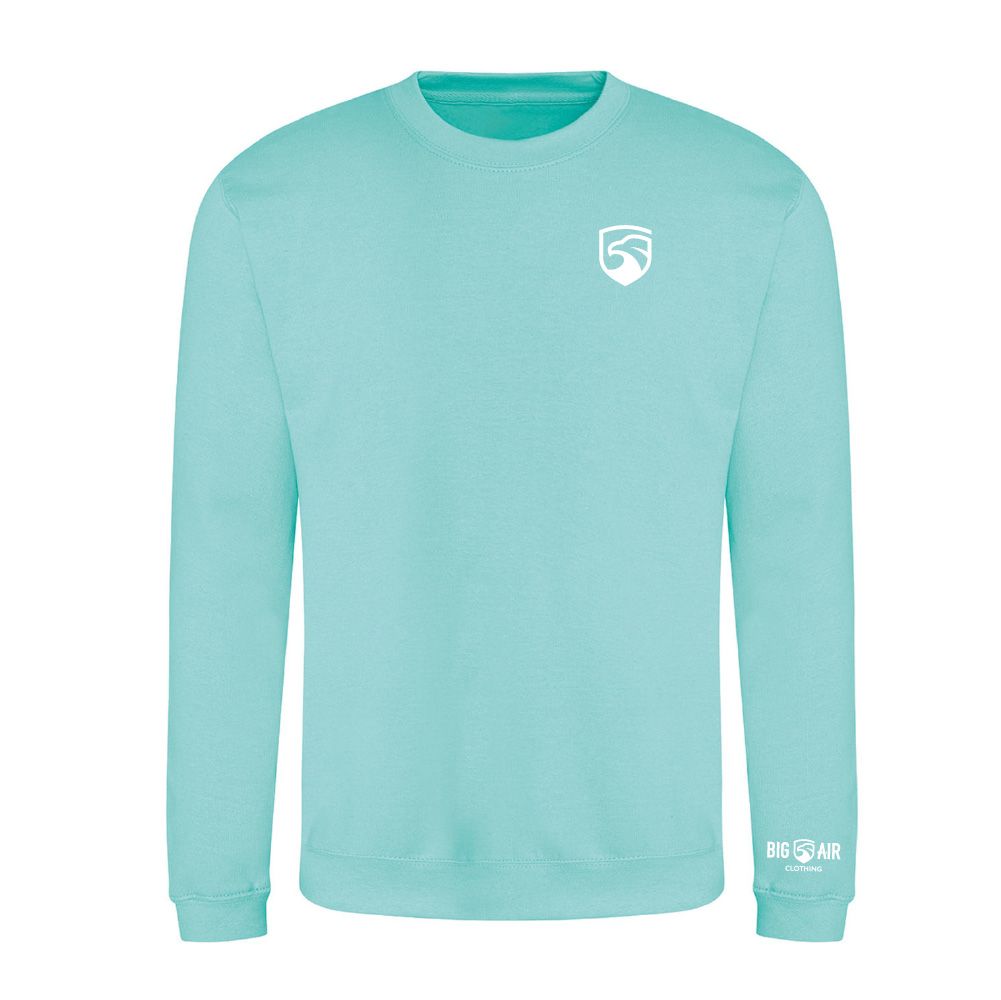 SS24 Standard Sweatshirt Unisex (With Back Print), Colour: Peppermint