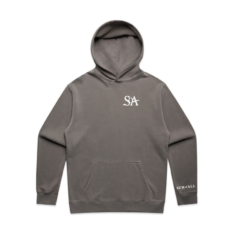 Sum of All Relaxed Faded Hoodie Sum of All Relaxed Faded Hoodie