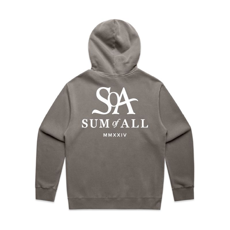 Sum of All Woman's Relaxed Faded Hoodie