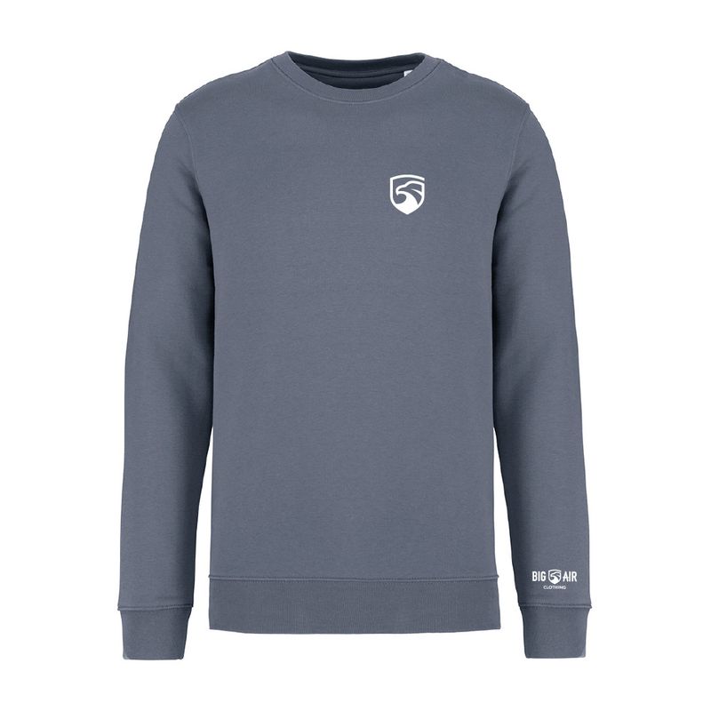 Big Air Organic Crew Neck Sweatshirt - Icon Only