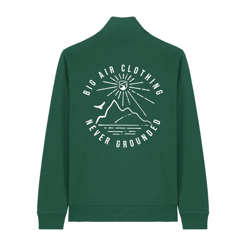 Big Air Trucker Quarter-Zip Sweatshirt