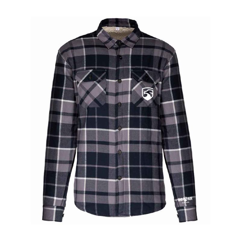 Big Air Sherpa Lined Checked Shirt/Jacket